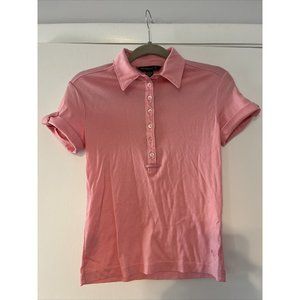 Tommy Bahama Pink Collared Golf Shirt Size Small  Woman Girls Polo